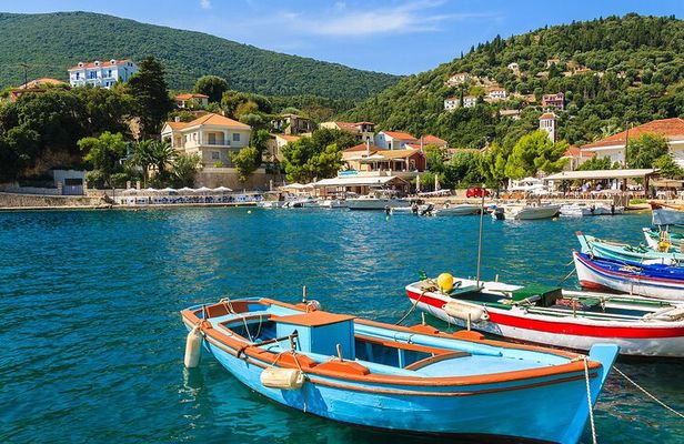 Ithaca Cruise to Kioni & Vathy with transfer to the port 