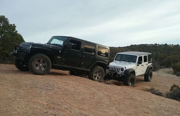 Rhodes Off Road Adventures Guided Jeep Tour from Rock Crawling to Petroglyphs