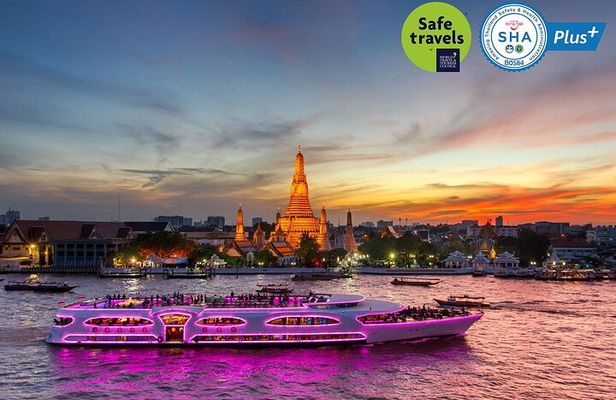 5 Star Luxury Bangkok Dinner Cruise On Wonderful Pearl Cruise