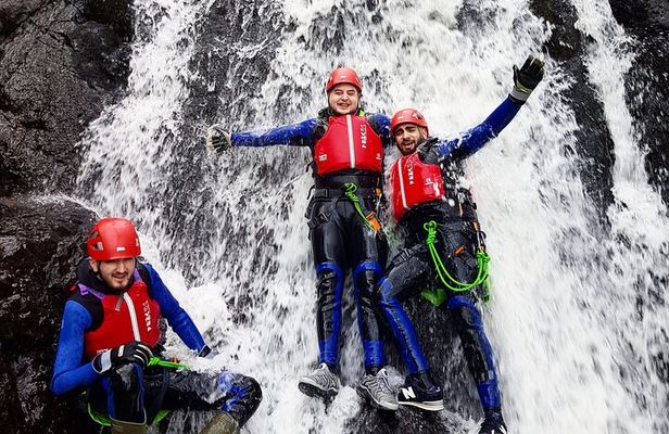 Gorge Scrambling in Snowdonia