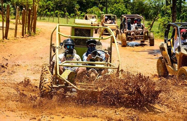 Buggy Tour around Macao Beach and Taino Cave with Transportation