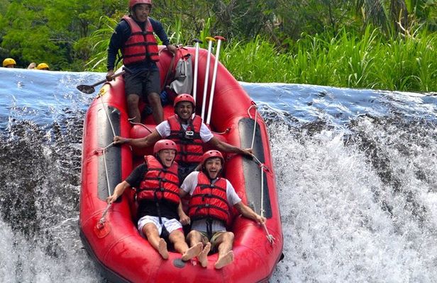 BMW Bali Rafting + Flying Fox at Telaga Waja River (LESS STAIRS)