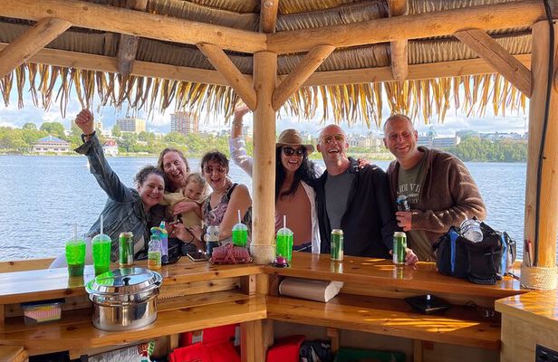 Lilo Floating Tiki Bar on the Ottawa River