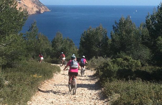 Cassis : Two Calanques Tour by Electric Mountain Bike