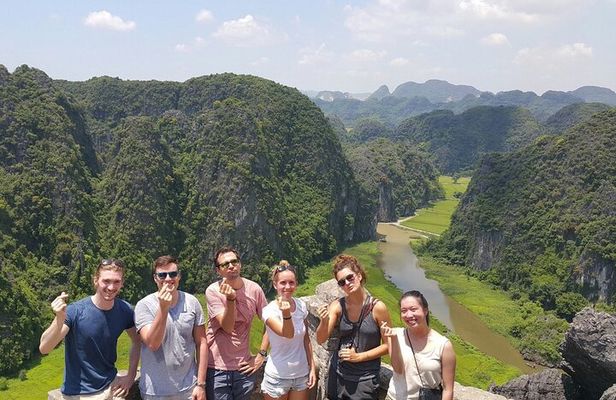 Private Day Tour to Hoa Lu Hang Mua Hiking and Tam Coc Biking