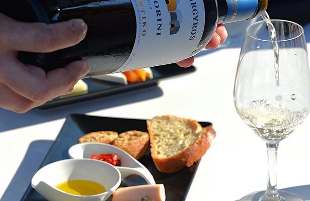 Experience Santorini Award-Winning Wineries with Sunset & snacks.