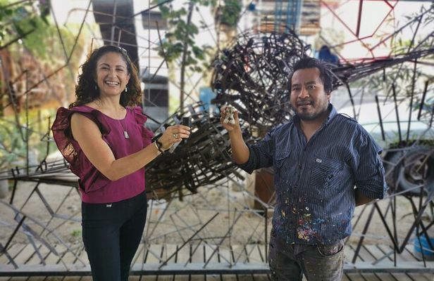 Visit to workshops and studios of contemporary art artists