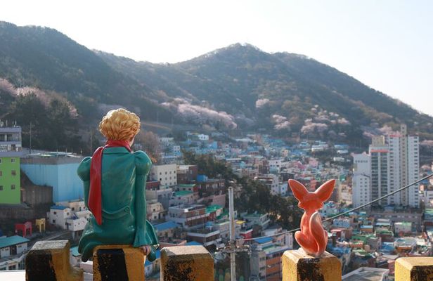 Busan day trip including Gamcheon culture village from Seoul by KTX train