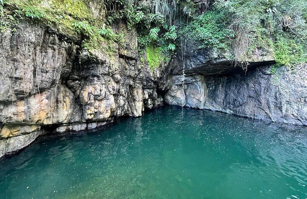 Toro Negro River Hike & Cliff Jumping Adventure; San Juan Pick Up
