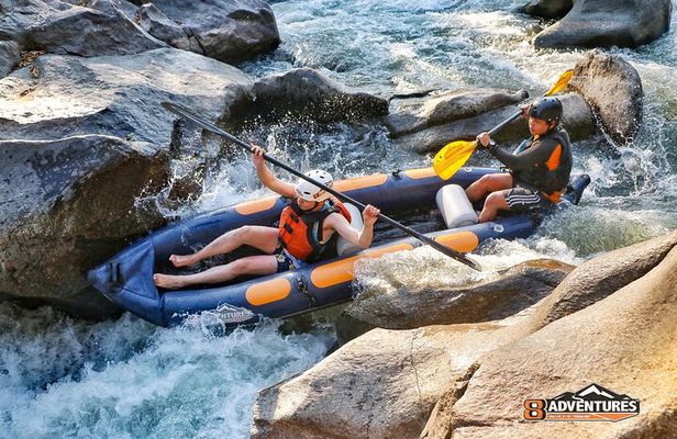 10KM Inflatable Kayaking and 3HR Trekking Adventure