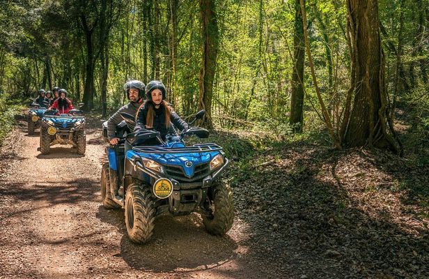 Quad excursion in the Maremma with barbecue in the woods
