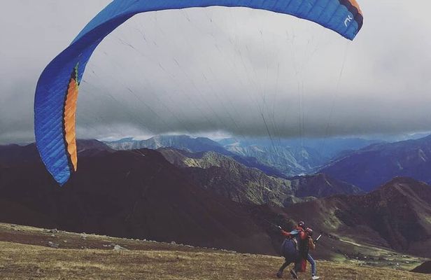1D Adventure tour in Gudauri. Paragliding - Rafting - Hiking