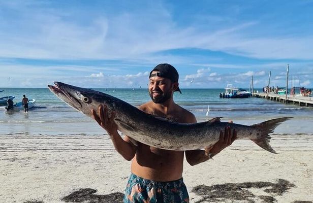 Full Day Private Deep Sea Fishing in Holbox