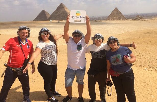 Pyramids Day visit Giza Pyramids with Sphinx, Saqqara pyramid, Dahshur pyramids 