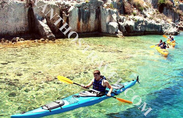 Sea Kayaking Over The Sunken City Of Kekova