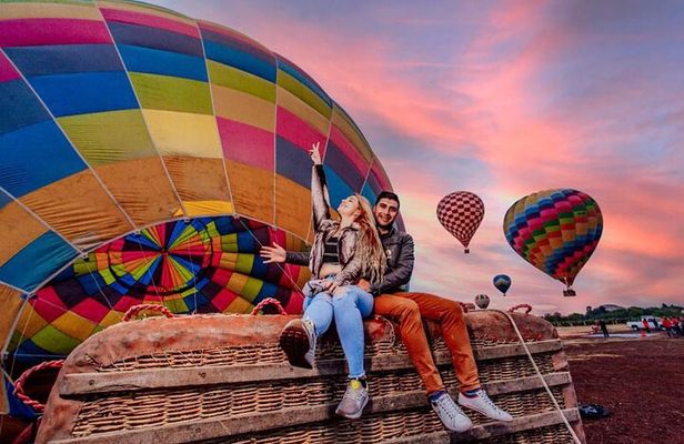 Balloon flight with or without Teotihuacan half day tour