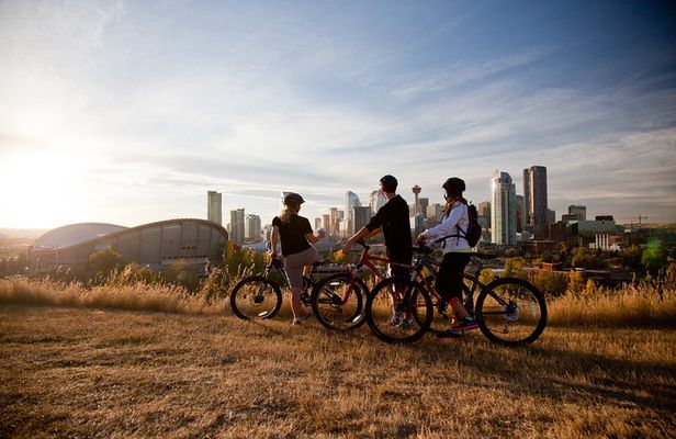 Calgary City Highlights 3 Hour Bike Tour, E-Bike Upgrade Avail.