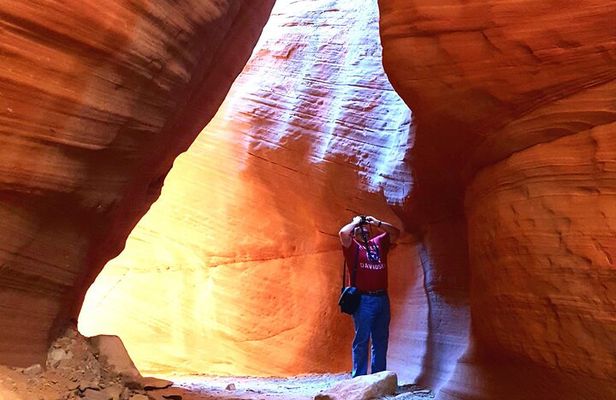 Experience a Secret Slot Canyon in Southern Utah!