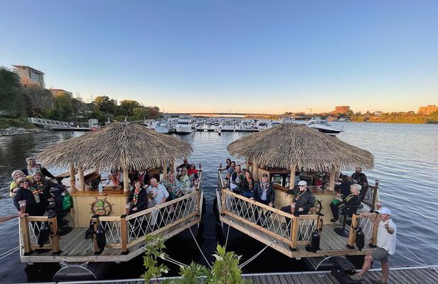 Moana Floating Tiki Bar on the Ottawa River