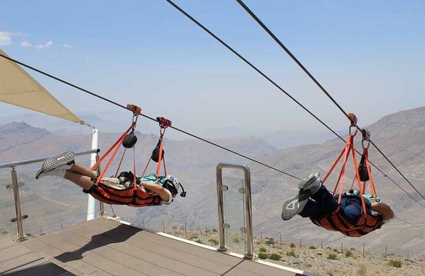 Jebel Jais Zipline Flight World’s Longest Zipline Tour From Dubai