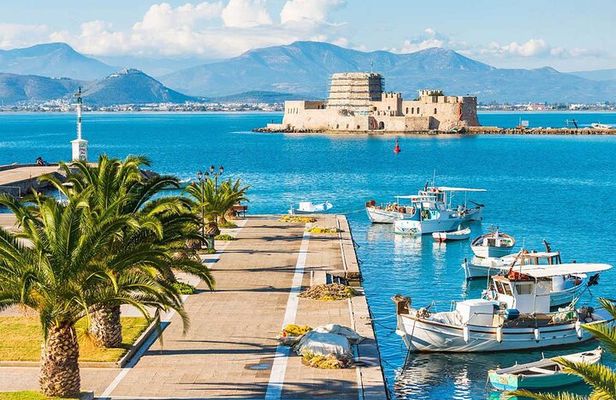 An exciting exploration of Peloponnese at ancient Corinth, Mycenae and Nafplio