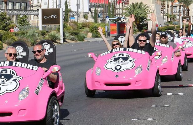 Las Vegas Strip and Downtown Scooter with Souvenir T-shirt & Food Tour