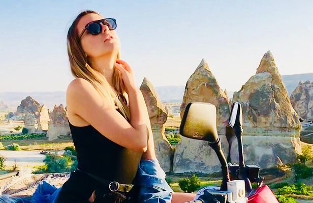 Stunning Sunset Right after Quad Bike Tour in Cappadocia