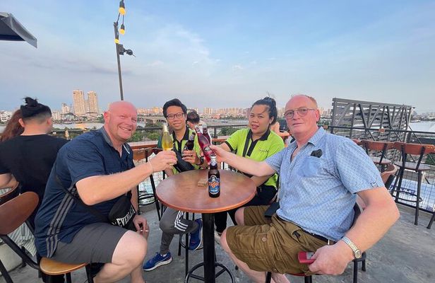 Saigon Night Craft Beer and Street Food By Scooter and motorbike