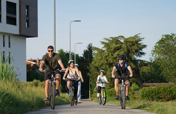 The Milan you don't expect, bike tour with picnic on the lake