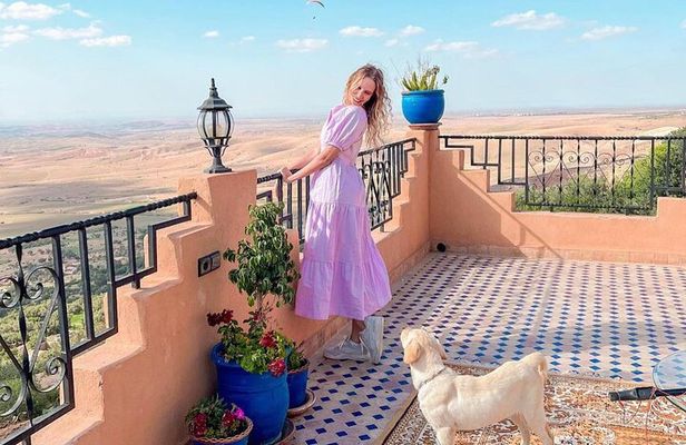 Paragliding and Camel tour in Agafay from Marrakech