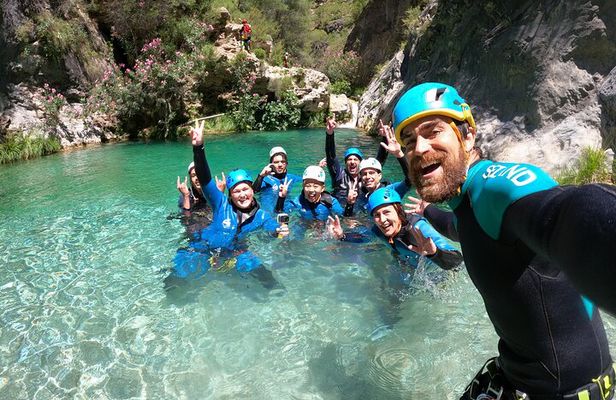 Canyoning Rio Verde from Nerja