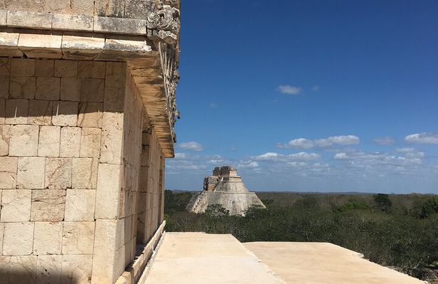 Guided tour of Uxmal, Kabah and Cenote with Lunch from Merida