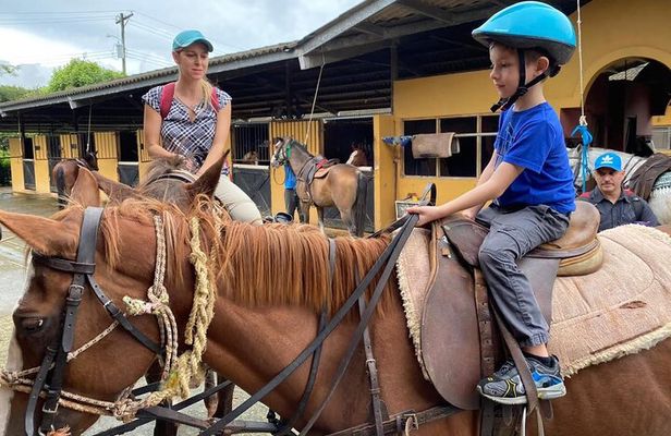 Horseback Riding in the jungle near Panama City