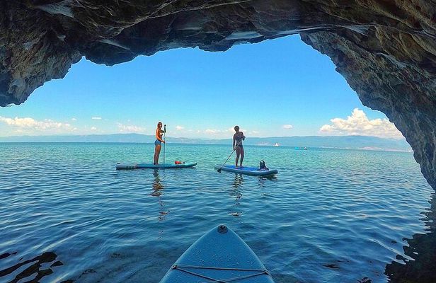 Stand up Paddle Tour in Lake Ohrid
