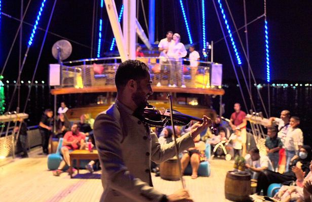 Dinner Cruise with Oriental Show & Seafood Buffet from Sharm El Sheikh