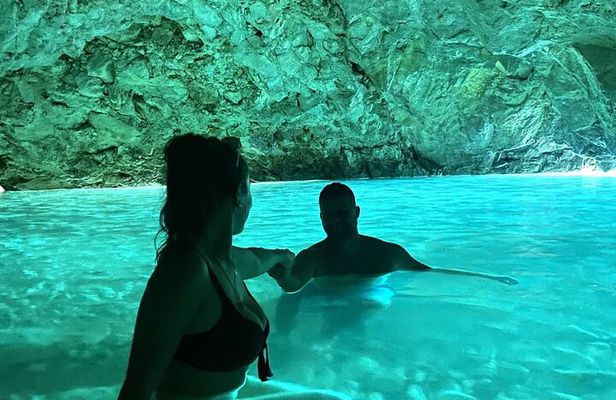 Secret Blue Gem Cave & Grama Bay Boat Tours Vlore