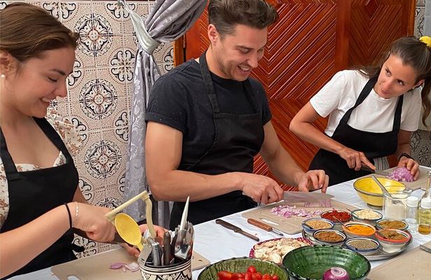 Cooking class with Yassine & Mom