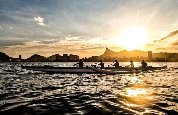 Sunset Tour of Polynesia Canoe in Rio de Janeiro