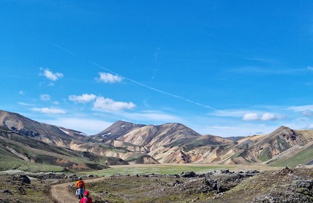 Private Day Trip in Landmannalaugar South Region area on a 4x4 truck