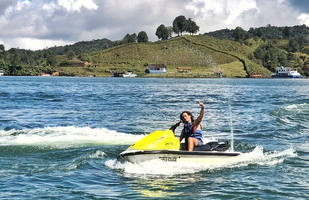 Guatape Town & JetSki Ride & El Peñol Rock | Private Tour