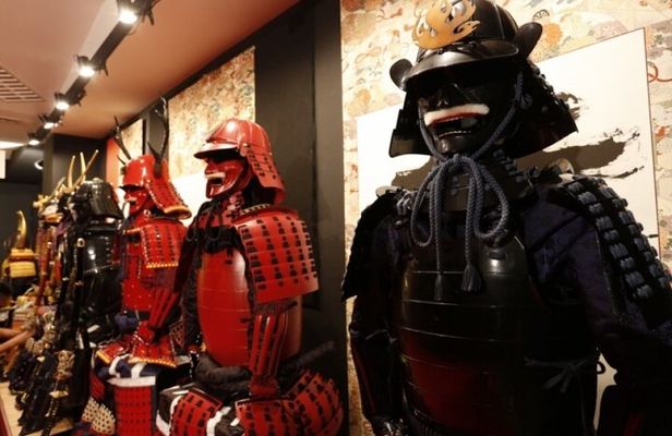 Samurai Armor Photo Shoot in Shibuya