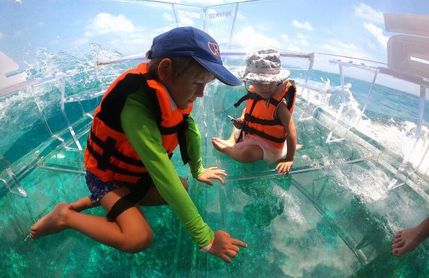 Clearboat: Glass-bottom boat ride to the Caribean Sea