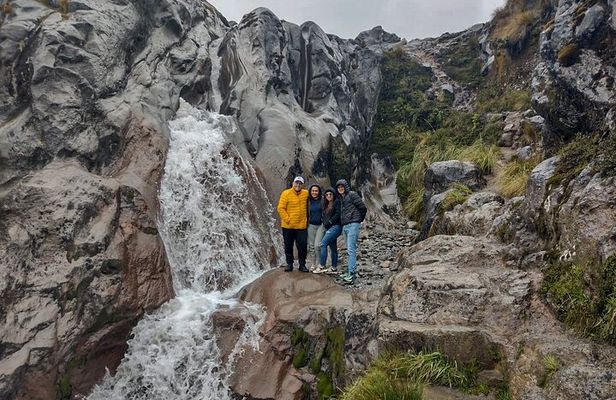 Snowy Ruiz + Hot Springs from Manizales