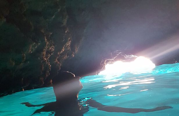 Blue cave tour - 4 caves and sandy beach