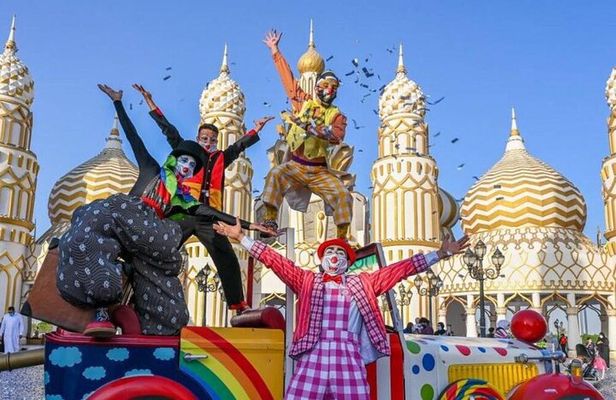 Miracle Garden And Global Village Dubai Tour With Transfers From Abu Dhabi