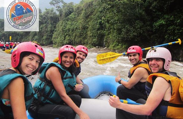 Rafting Baños Ecuador level III+ and IV