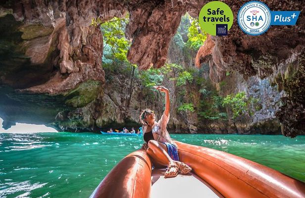 Jame Bond, Panyee Island, Hong Island and Naka Island by Speedboat From Phuket