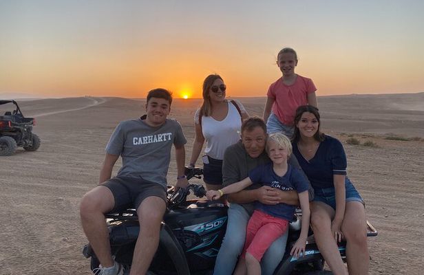 Quad ride in the Agafay Desert in Marrakech