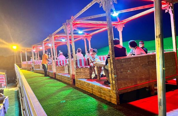 Red Dunes 4x4 Desert Safari Pick & Drop, Camel, BBQ & Live shows