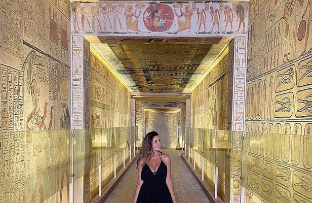 Private Luxor day Tour from Luxor Airport Including Boat Tour 